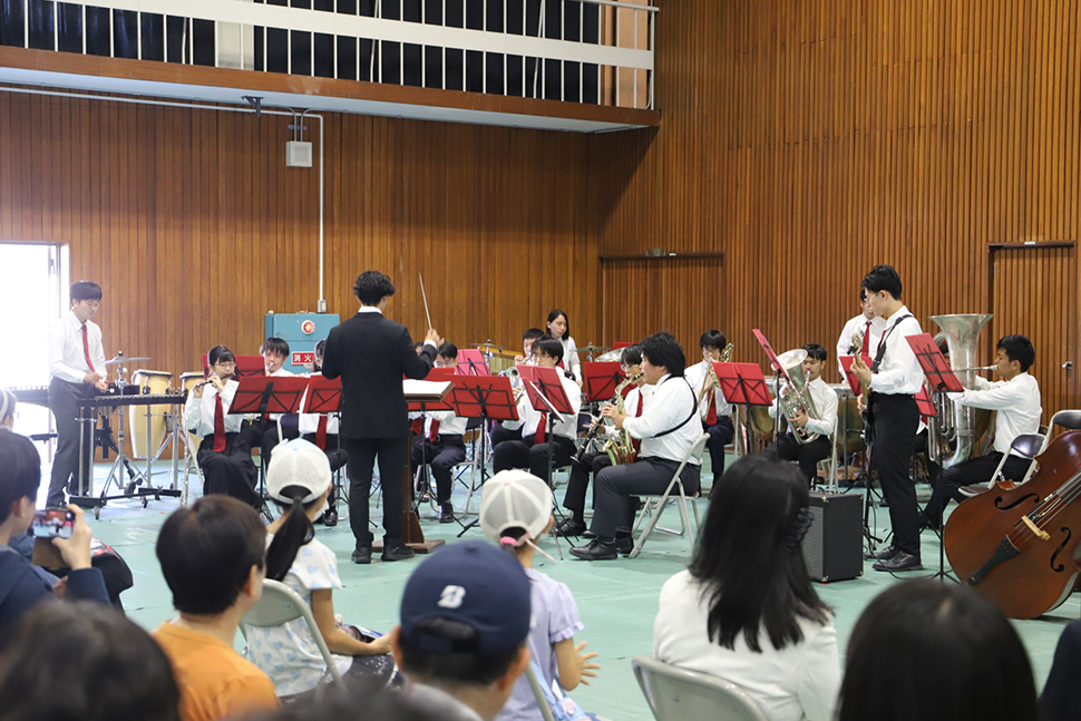 写真：吹奏楽部