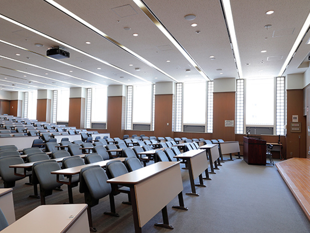 写真：教室内部