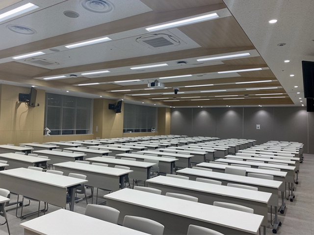 写真：教室内部