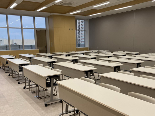 写真：教室内部