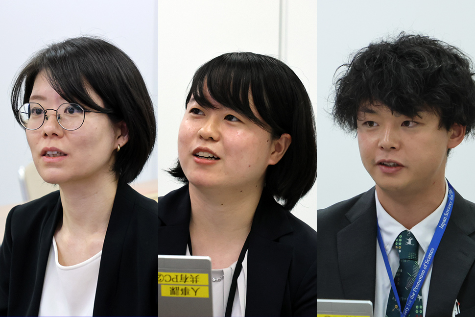 写真:登壇した3人