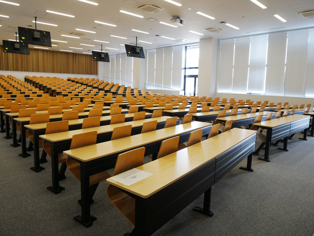 写真：教室内部