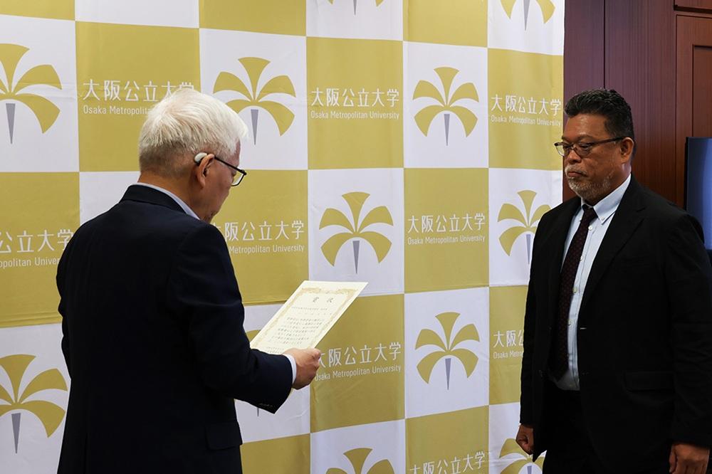 工学研究科 綿野 哲研究科長