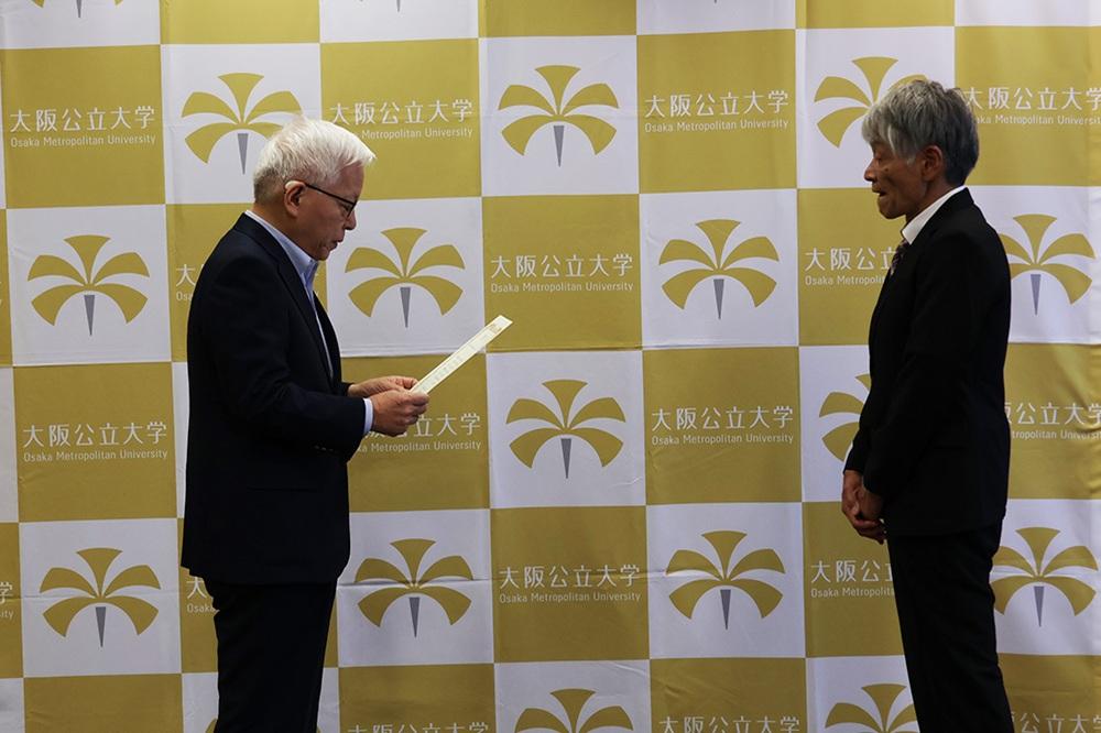 リハビリテーション学研究科 横井 賀津志研究科長