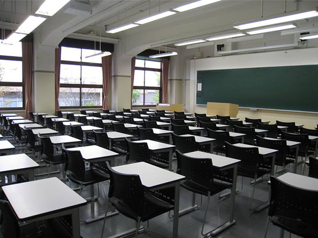 写真：教室内部