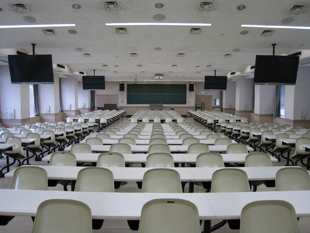 写真：教室内部