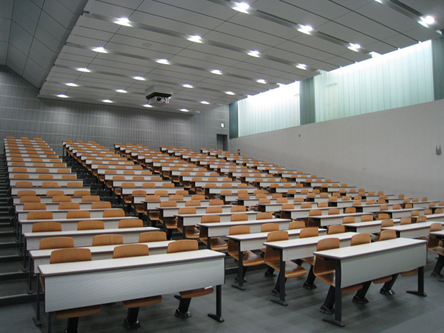 写真：教室内部